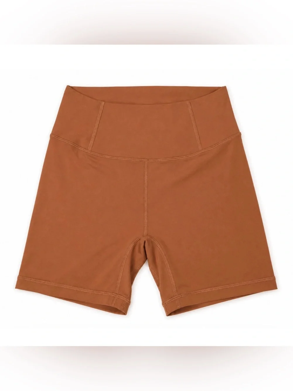 NEW FREE PEOPLE FP MOVEMENT BROWN NEVER BETTER BIKE SHORTS SIZE XS